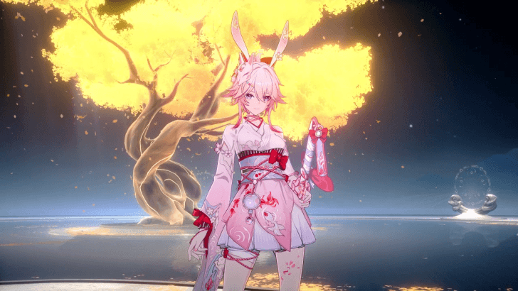 Honkai Star Rail - Evanescia Skin Preview 1