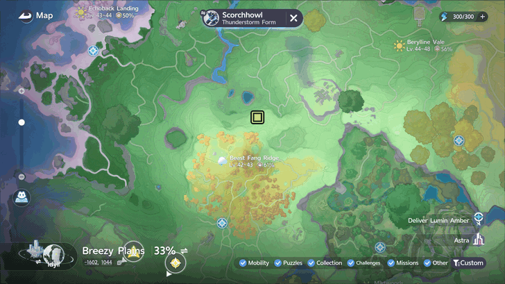 Thunderstorm Scorchhowl Map Location