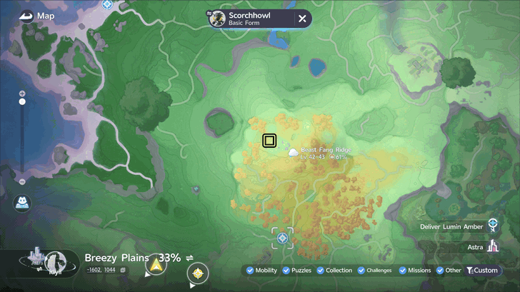 Scorchhowl Map Location