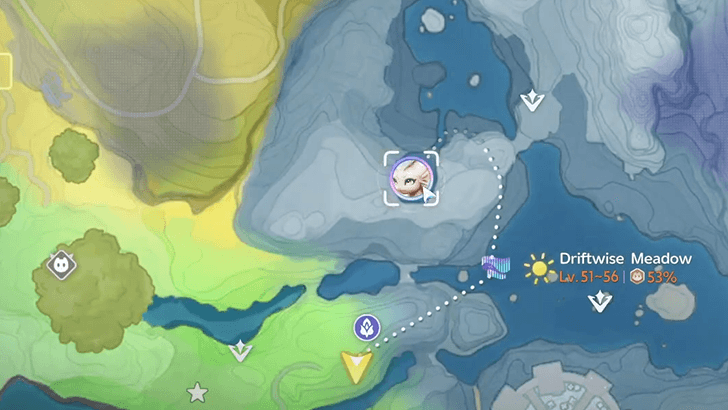 Prismana Glacy Map Location