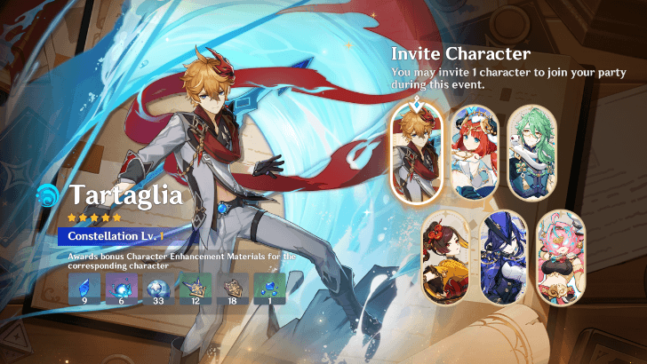 Genshin - Free Limited 5-Star Selector for the 6th Anniversary