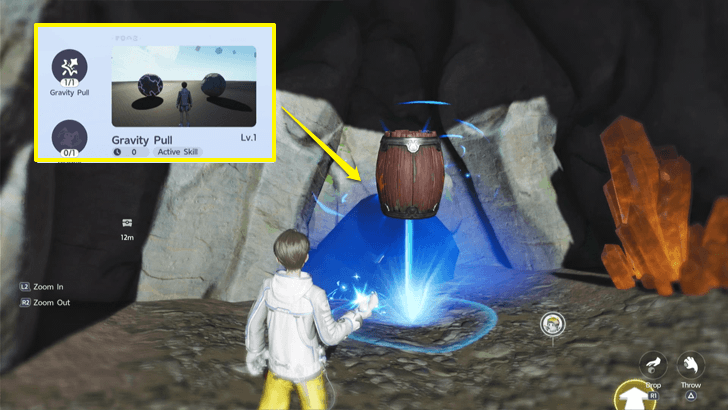 Use Gravity Pull
