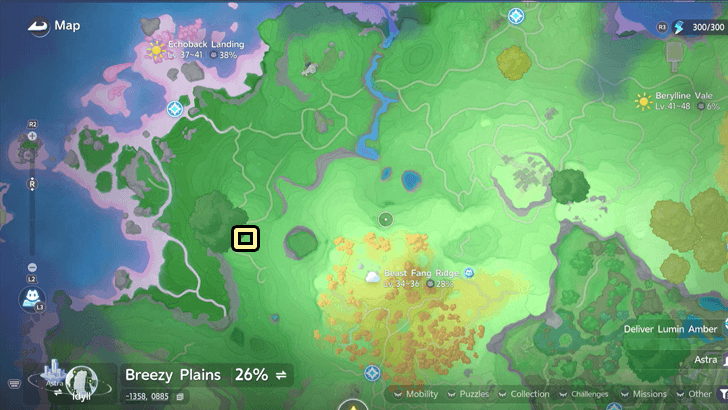 Prismana Scorchhowl Map Location