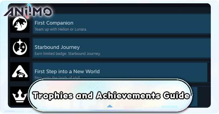 Trophies and Achievements Guide
