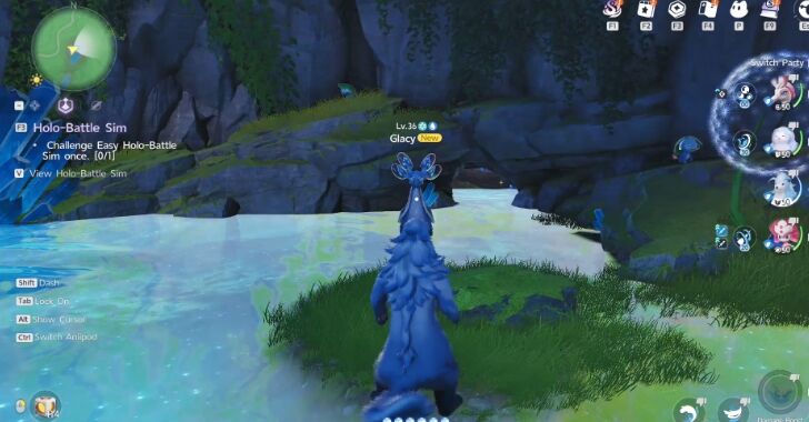 Glacy Location World View