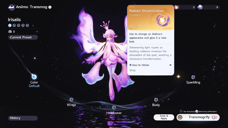 Spend Radiant Dreamshadow