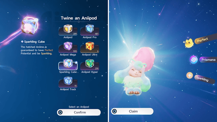Use Sparkling Cube