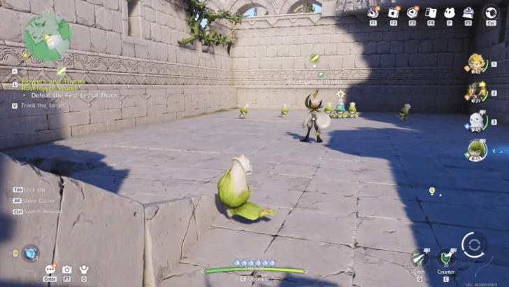 Battle the First Lethal Thorn