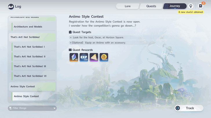 Journey Quests in Astra