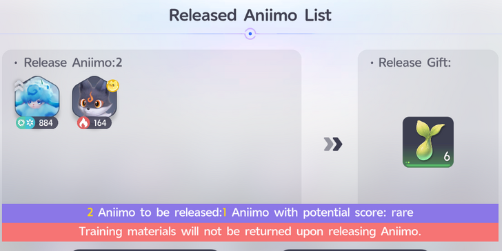 Releasing Aniimo