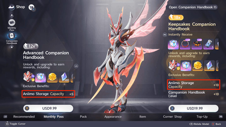 Companion Handbook Screen