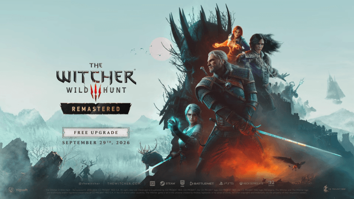 The Witcher 3 Remastered Release Date Info