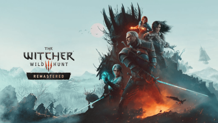 The Witcher 3 Remastered Cover Art