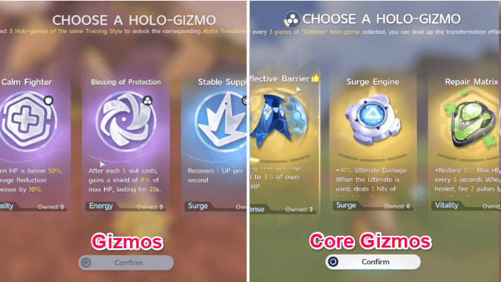 Gizmos and Core Gizmos