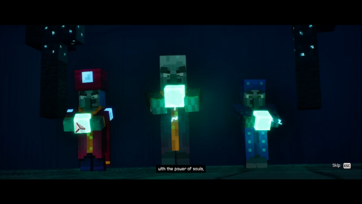 minecraft dungeons 2 high illager council powering up