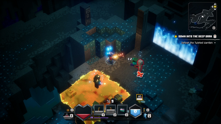 minecraft dungeons 2 deep dark dungeon