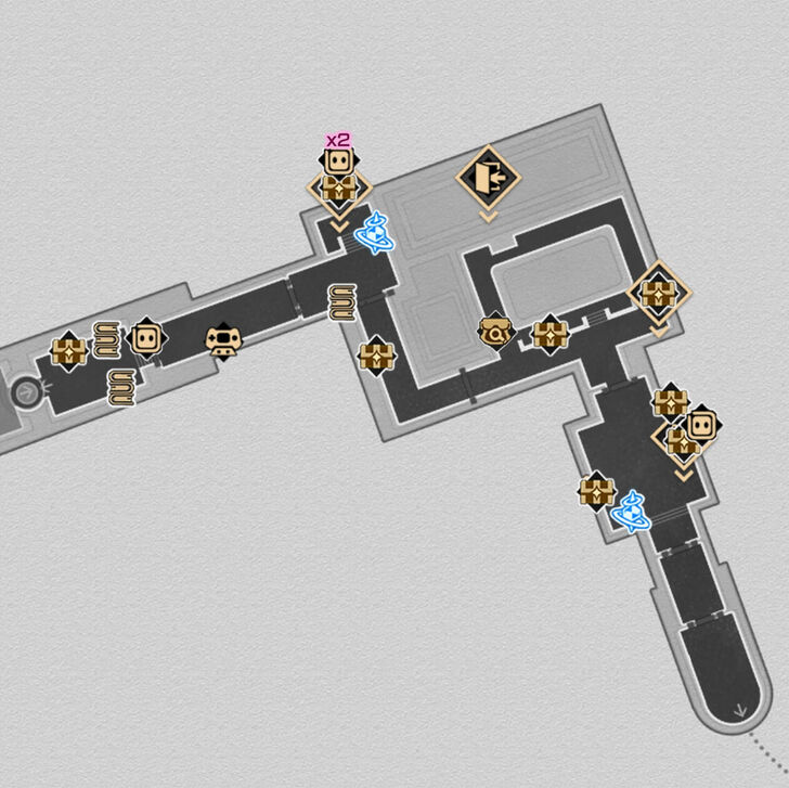 HSR Life Sciences Institute F1 North Map