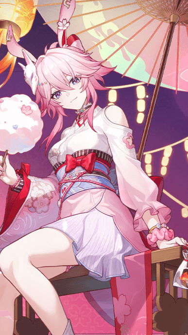 Honkai Star Rail - Evanescia Skin Vertical Preview