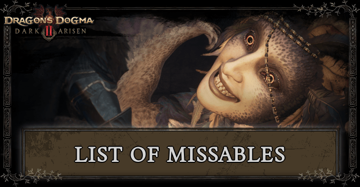 List of Missables