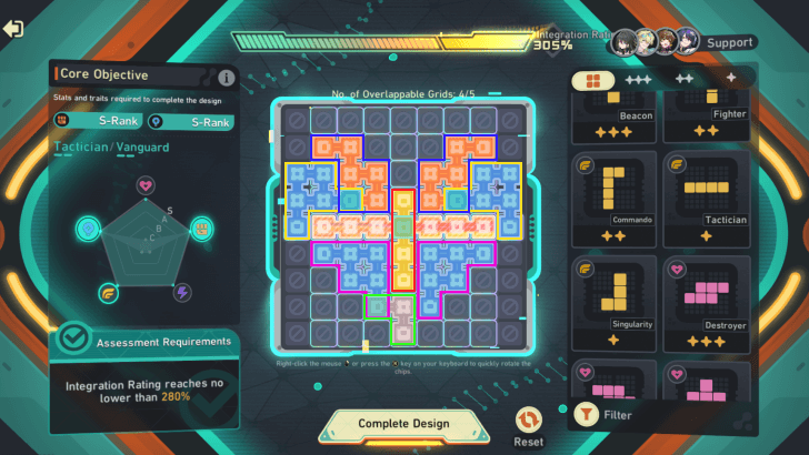 HSR Love Ghosts & Robots Star Rating Assessment 5 Solution