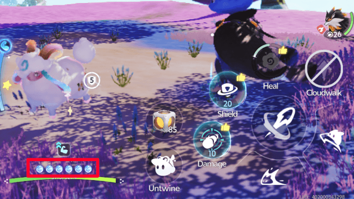 EP (Energy Points) in Game