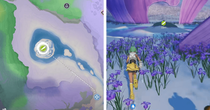 Go to the Amethyst Tree in Tideblossom Coast