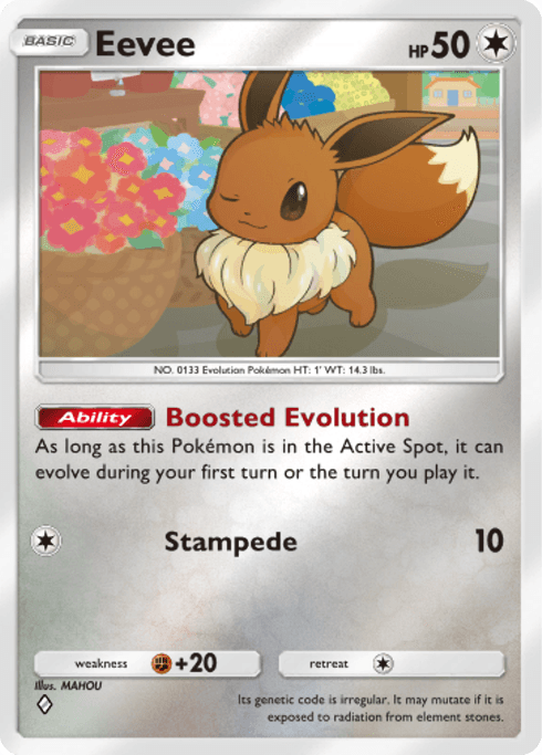 Pokemon TCG Pocket-  Eevee(B4b 353)