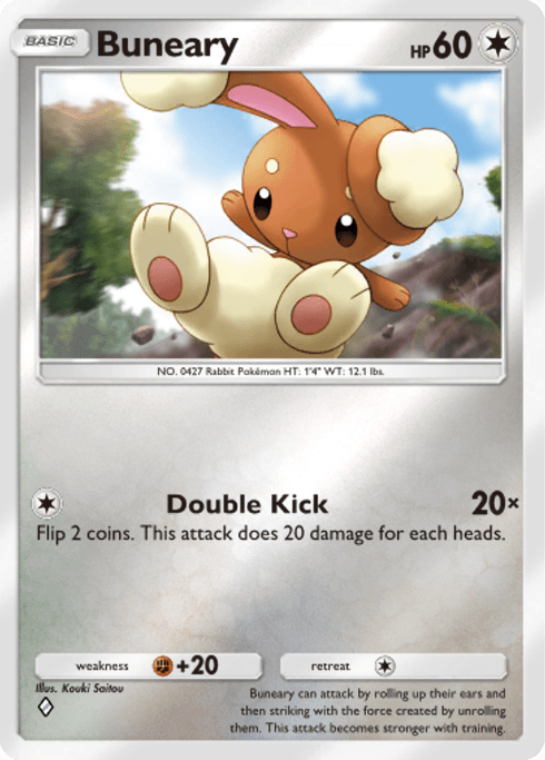 Pokemon TCG Pocket - B4b 357 Buneary