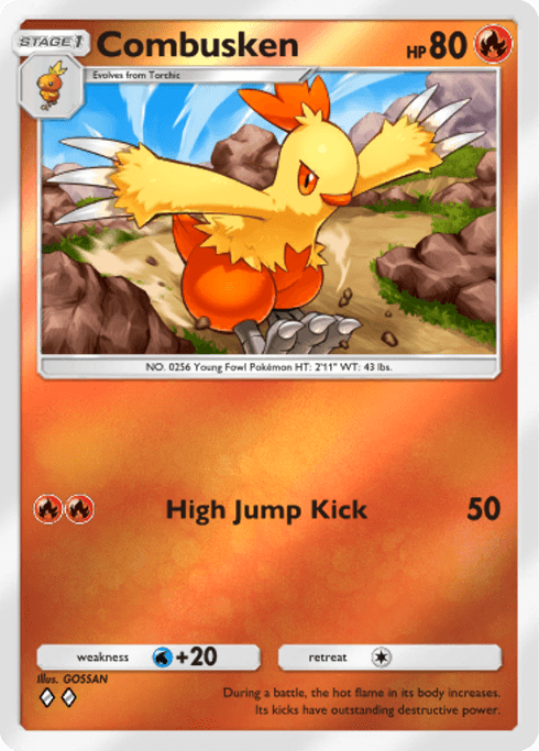 Pokemon TCG Pocket - B4b 265 Combusken