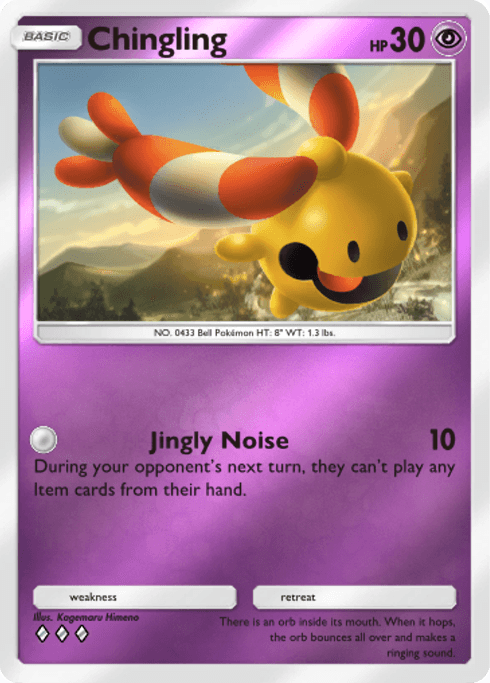 Pokemon TCG Pocket - B4b 307 Chingling