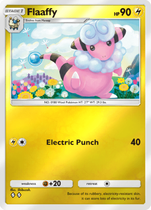 Pokemon TCG Pocket - B4b 296 Flaaffy