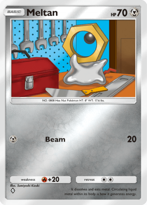 Pokemon TCG Pocket - B4b 342 Meltan