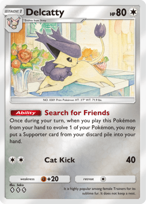 Pokemon TCG Pocket - B4b 355 Delcatty