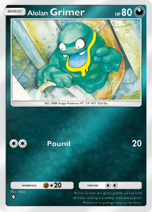 Pokemon TCG Pocket - B4b 324 Alolan Grimer