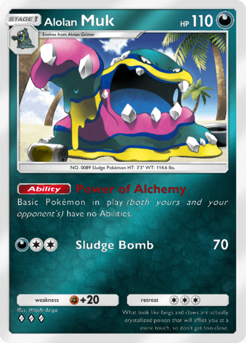 Pokemon TCG Pocket - B4b 325 Alolan Muk