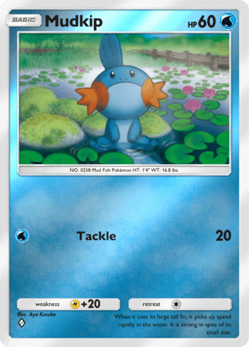 Pokemon TCG Pocket - B4b 278 Mudkip