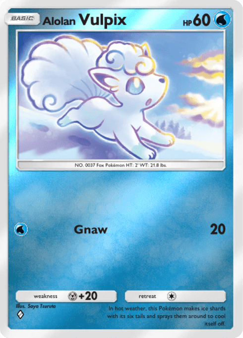 Pokemon TCG Pocket - B4b 275 Alolan Vulpix