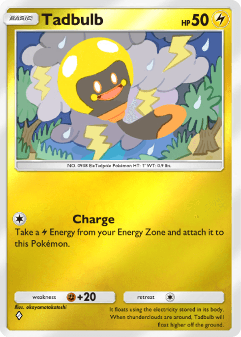 Pokemon TCG Pocket - B4b 302 Tadbulb