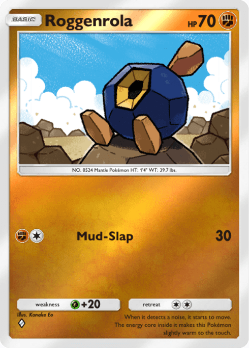 Pokemon TCG Pocket - B4b 319 Roggenrola