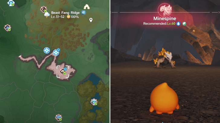 Alpha Minespine Location