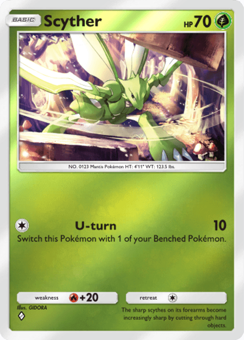 Pokemon TCG Pocket - B4b 242 Scyther