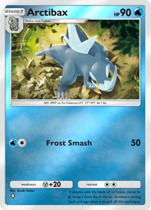 Pokemon TCG Pocket - B4b 289 Arctibax
