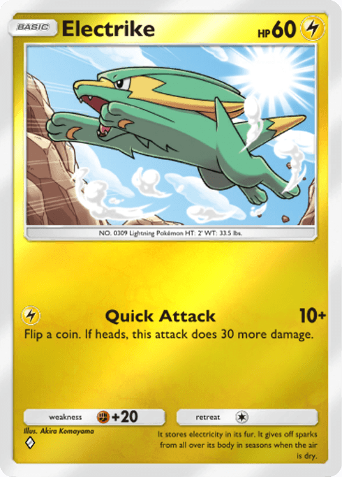 Pokemon TCG Pocket - B4b 297 Electrike