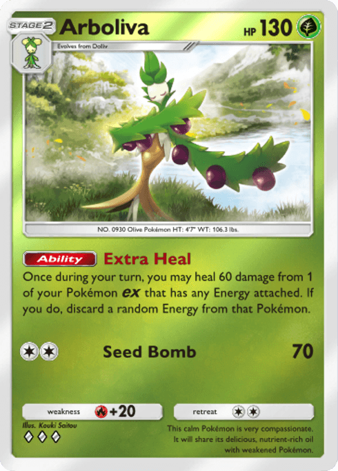 Pokemon TCG Pocket - B4b 256 Arboliva