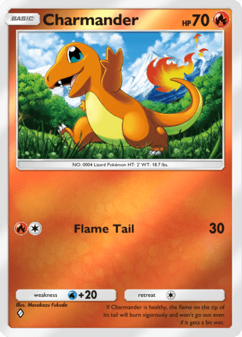 Pokemon TCG Pocket-  Charmander(B4b 258)