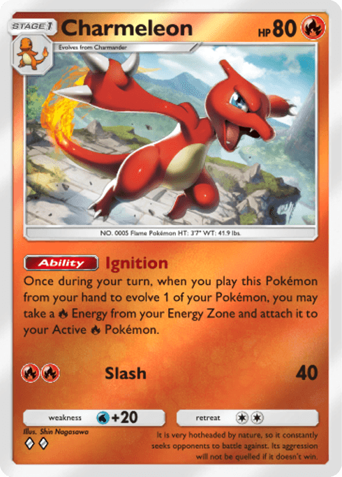 Pokemon TCG Pocket - B4b 259 Charmeleon