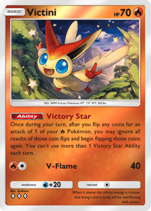 Pokemon TCG Pocket - B4b 267 Victini