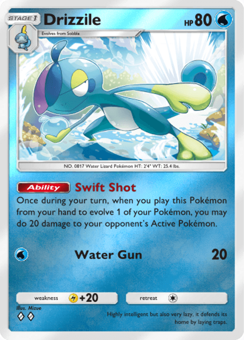 Pokemon TCG Pocket - B4b 286 Drizzile