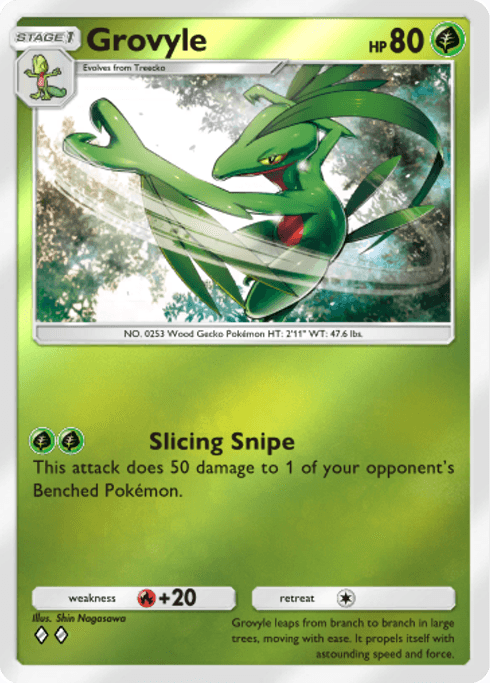 Pokemon TCG Pocket - B4b 245 Grovyle