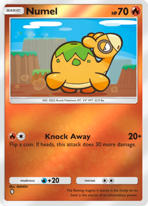 Pokemon TCG Pocket - B4b 266 Numel